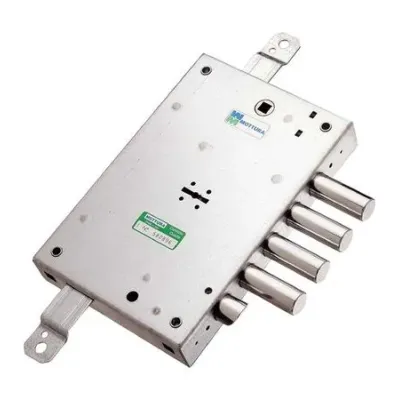 Cerradura de seguridad multipunto para puerta acorazada